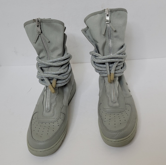 Nike SF Special Field Air Force 1 AF1 Hi Boot Gray Rattan Size 9 AA1128-201 - Picture 2 of 12